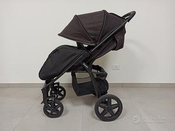 LIONELO Annet plus passeggino pieghevole NERO