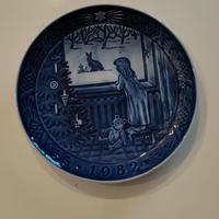 piatto di Natale royal Copenaghen 