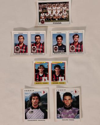 Lotto figurine Foggia con Signori e Mancini 