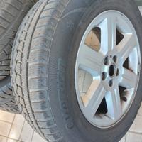 4 CERCHI *ORIGINALI* LAND ROVER 17" con PNEUMATICI