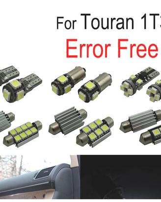 KIT 13 LAMPADE LED INTERNE PER VOLKSWAGEN VW TOURA