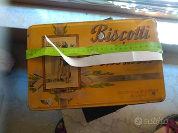 scatola di latta Biscotti Plasmon