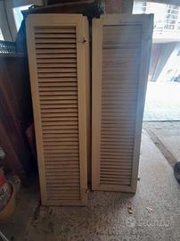 persiana o gelosia a due battenti misure