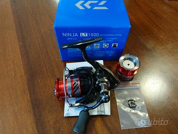 Mulinello Daiwa Ninja LT1000 con bobina supplement