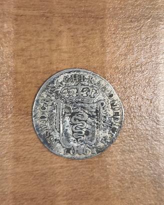 5 soldi milanesi 1787 in argento 