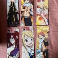Segnalibri e spilla a tema Fairy Tail
