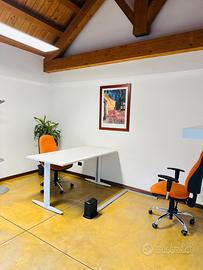 Postazioni coworking per 3 progettisti