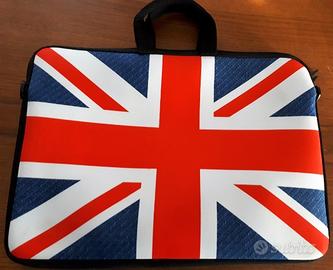 Borsa Custodia per PC Portatile Bandiera Inglese