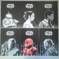 Mini poster Set completo Star Wars