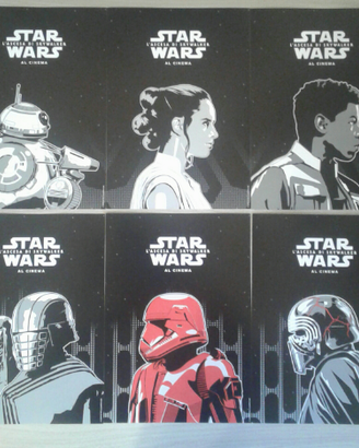 Mini poster Set completo Star Wars