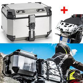 VALIGIA KAPPA KFR48 48LT + ATTACCO BMW R 1200 GS