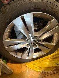 Cerchi Skoda gomme invernali Nokian 215/50R18