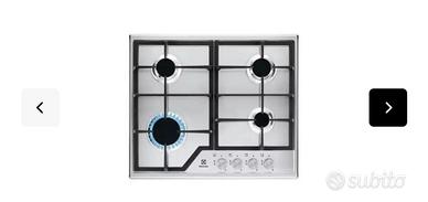 ELECTROLUX EGS6426SX PIANO COTTURA