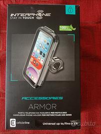 porta telefono da manubrio o attacco piastra Givi