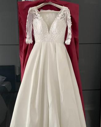 vestito abito sposa Nicole + Lavaggio