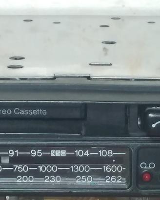Autoradio autovox cobra an 1977 con stereo 7