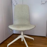 Sedia scrivania in tessuto Ikea n1