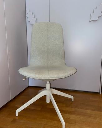 Sedia scrivania in tessuto Ikea n1