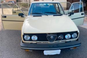 Alfa Romeo Alfetta d'epoca 