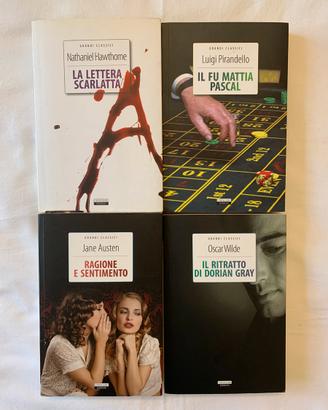 Set di 4 libri - i grandi classici