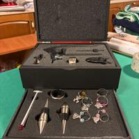 Set di cavatappi a leva in cofanetto originale