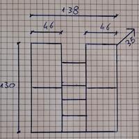 Pensile legno wengé