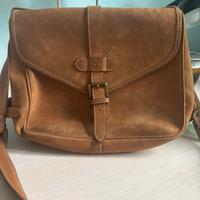 Borsa Messenger Timberland - Vera pelle - Vintage