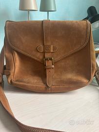 Borsa Messenger Timberland - Vera pelle - Vintage