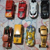 8 macchinine mattel e majorette 