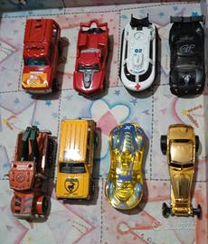 8 macchinine mattel e majorette 