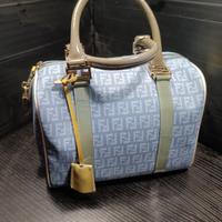 Bauletto borsa Fendi zucchino FF monogram vintage 