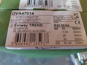lampada Emergenza IP42