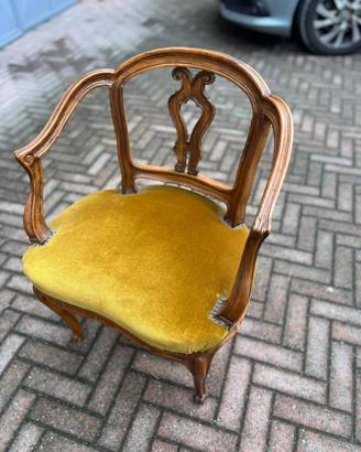 Poltrona stile neorococo