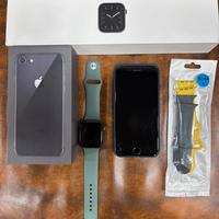Cellulare IPhone 8 + Apple Watch 5 gps+cellular