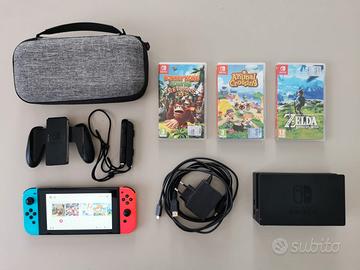 Nintendo Switch + 5 giochi