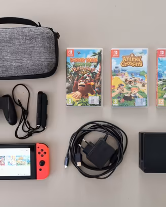 Nintendo Switch + 5 giochi
