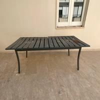 Tavolo per esterno allungabile