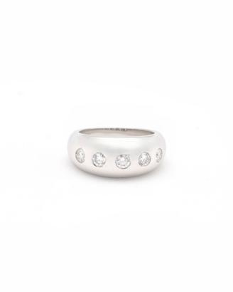 Anello Bulgari Bombolino oro bianco e diamanti