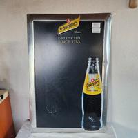 INSEGNA PUBBLICITARIA SCHWEPPES SMALT BRNO MODERNA