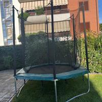 Trampolino elastico da giardino