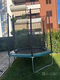 Trampolino elastico da giardino