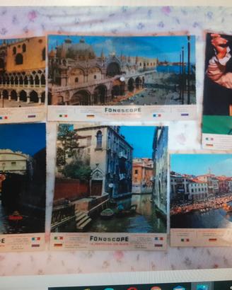 Cartoline parlanti  che cantano  a  78giri