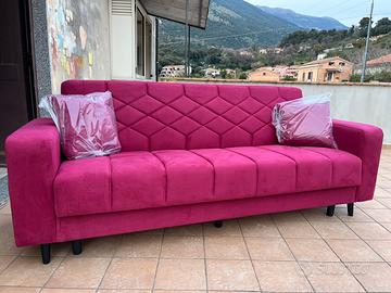 DIVANO PRONTOLETTO 3P MELISA VELLUTO