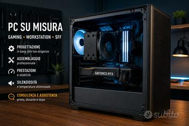 Assemblaggio PC Gaming e Workstation su misura