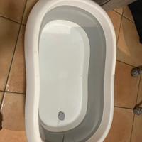 Vaschetta pieghevole per bagnetto neonato