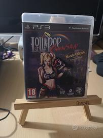 ps3 lollipop chainsaw cib raro edizione nordica