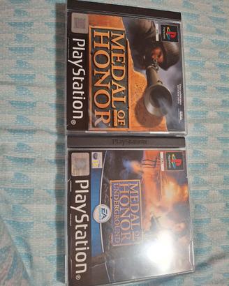 Medal of honor e medal of honor underground