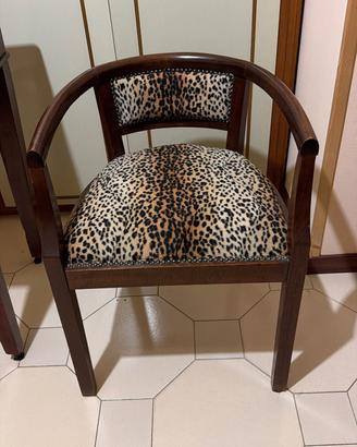 poltroncina a pozzetto anni 30 