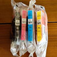 Cartucce COMPATIBILI Canon Pixma COLORE + NERO