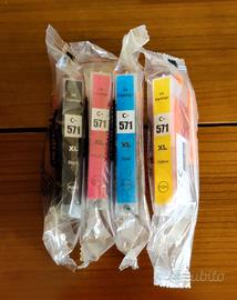 Cartucce COMPATIBILI Canon Pixma COLORE + NERO